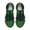 Tartan Saint Patrick's Day Print Black Gym Shoes-grizzshop