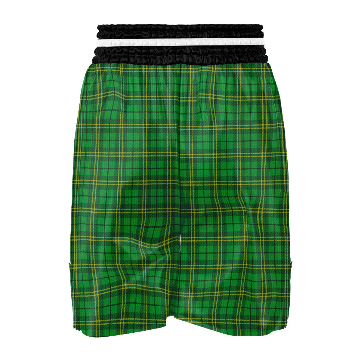 Tartan Saint Patrick's Day Print Boxing Shorts-grizzshop