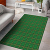 Tartan Saint Patrick's Day Print Floor Mat-grizzshop