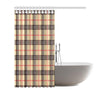 Load image into Gallery viewer, Tartan Scottish Beige Plaids Print Bathroom Shower Curtain-grizzshop
