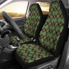 Tartan Scottish Brown Green Plaid Universal Fit Car Seat Cover-grizzshop