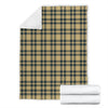 Tartan Scottish Gold Plaid Blanket-grizzshop