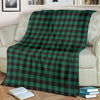 Tartan Scottish Green Plaids Blanket-grizzshop