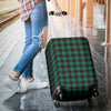 Tartan Scottish Green Plaids Luggage Cover Protector-grizzshop