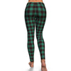 Tartan Scottish Green Plaids Pattern Women Leggings-grizzshop