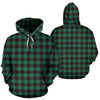 Tartan Scottish Green Plaids Women Men Pullover Hoodie-grizzshop