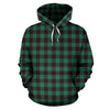 Tartan Scottish Green Plaids Women Men Pullover Hoodie-grizzshop