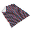 Tartan Scottish Red Blue Plaid Throw Blanket-grizzshop