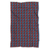 Tartan Scottish Red Blue Plaid Throw Blanket-grizzshop