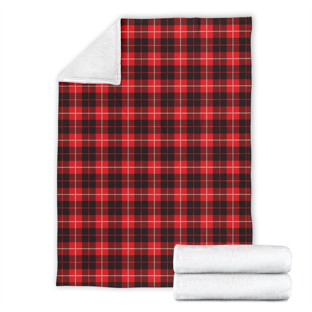 Tartan Scottish Royal Stewart Red Plaids Blanket-grizzshop