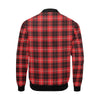 Tartan Scottish Royal Stewart Red Plaids Men's Bomber Jacket-grizzshop