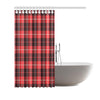 Load image into Gallery viewer, Tartan Scottish Royal Stewart Red Plaids Print Bathroom Shower Curtain-grizzshop