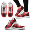 Load image into Gallery viewer, Tartan Scottish Royal Stewart Red Plaids Women Shoes Sneakers-grizzshop
