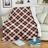 Tartan Scottish White Plaid MacLachlan Blanket-grizzshop