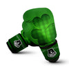 Tartan Shamrock Green Print Boxing Gloves-grizzshop