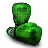 Tartan Shamrock Green Print Boxing Gloves-grizzshop