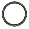 Tartan St. Patrick's Day Print Pattern Car Steering Wheel Cover-grizzshop