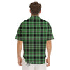 Tartan St. Patrick's Day Print Pattern Men's Short Sleeve Shirts-grizzshop