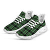 Tartan St. Patrick's Day Print Pattern White Running Shoes-grizzshop