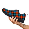 Tartan Western Print Pattern Black Sneaker-grizzshop