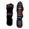 Tartan Western Print Pattern Muay Thai Shin Guards-grizzshop