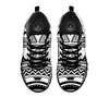 Tatto Polynesian Tribal Maori Print Black Sneaker-grizzshop