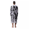 Tattoo Japanese Elemental Print Men's Robe-grizzshop