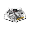 Tattoo Japanese Elemental Print Muay Thai Boxing Shorts-grizzshop