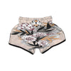 Tattoo Japanese Snake Print Muay Thai Boxing Shorts-grizzshop