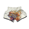 Tattoo Japanese Tiger Print Muay Thai Boxing Shorts-grizzshop