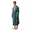 Tattoo Koi Carp Japanese Print Pattern Men's Robe-grizzshop