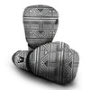 Tattoo Maori Polynesian Print Pattern Boxing Gloves-grizzshop