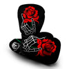 Tattoo Red Roses Print Boxing Gloves-grizzshop