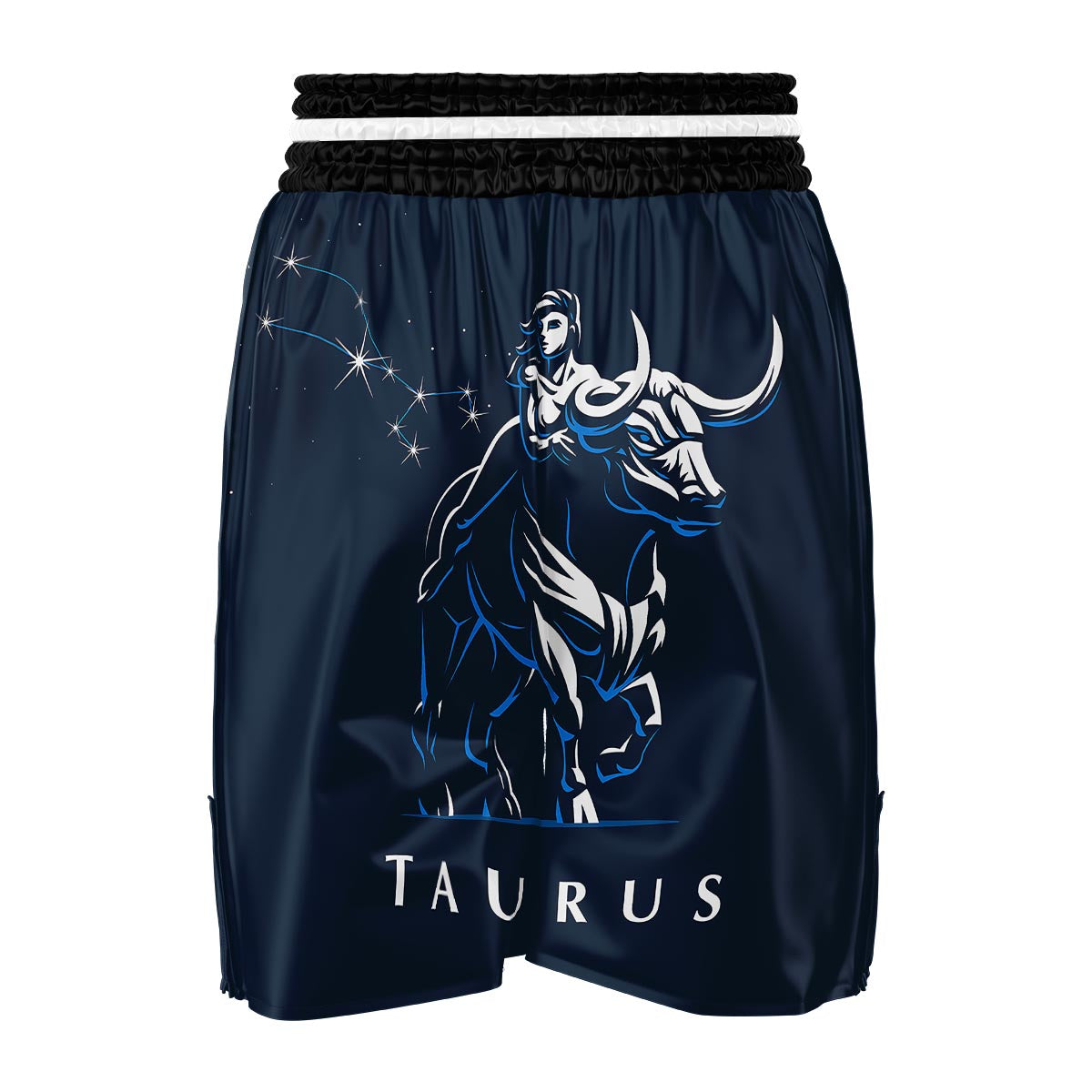 Taurus Constellation Sign Print Boxing Shorts-grizzshop