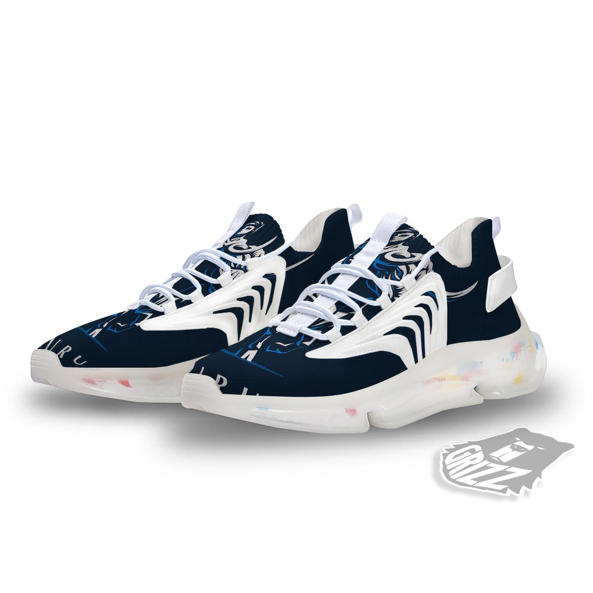 Taurus Constellation Sign Print White Gym Shoes-grizzshop