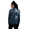 Taurus Constellation Sign Print Women's Bomber Jacket-grizzshop