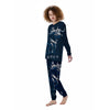 Taurus Constellation Sign Print Women's Pajamas-grizzshop