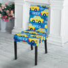 Taxi Car Pattern Print Chair Cover-grizzshop