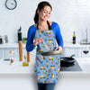 Taxi Car Print Pattern Women's Apron-grizzshop