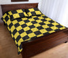 Taxi Pattern Print Bed Set Quilt-grizzshop