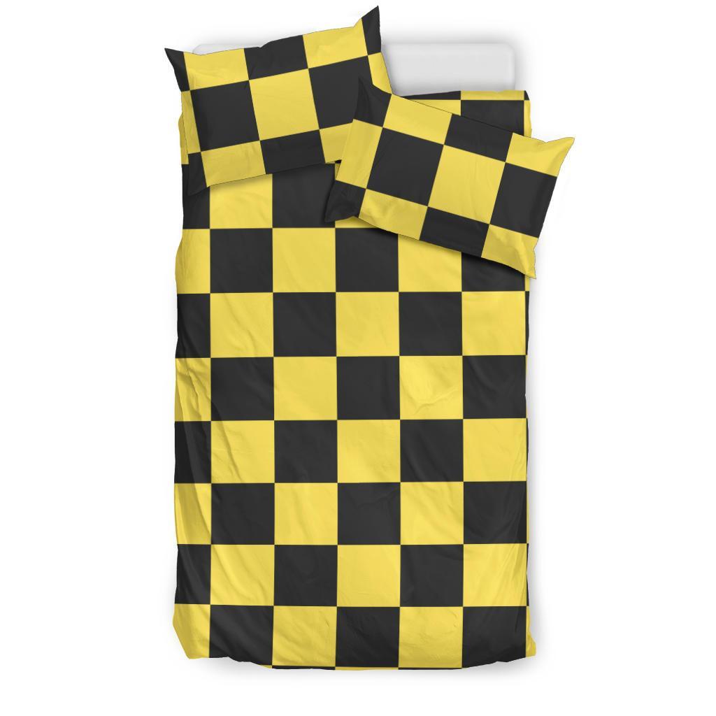 Taxi Pattern Print Duvet Cover Bedding Set-grizzshop