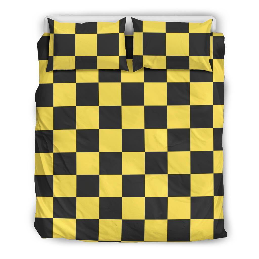 Taxi Pattern Print Duvet Cover Bedding Set-grizzshop