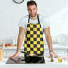 Taxi Pattern Print Men's Apron-grizzshop