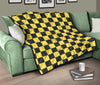 Taxi Pattern Print Quilt-grizzshop