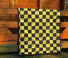 Taxi Pattern Print Quilt-grizzshop