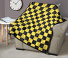 Taxi Pattern Print Quilt-grizzshop