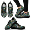 Teacher Pattern Print Black Sneaker Shoes For Men Women-grizzshop