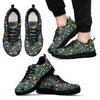 Teacher Pattern Print Black Sneaker Shoes For Men Women-grizzshop