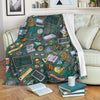 Teacher Pattern Print Blanket-grizzshop