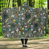 Teacher Pattern Print Hooded Blanket-grizzshop